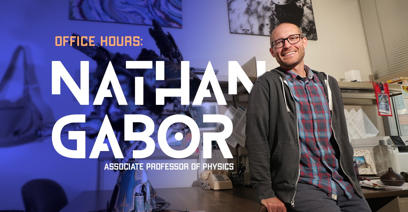 Nathan Gabor, Associate Professor of Physics