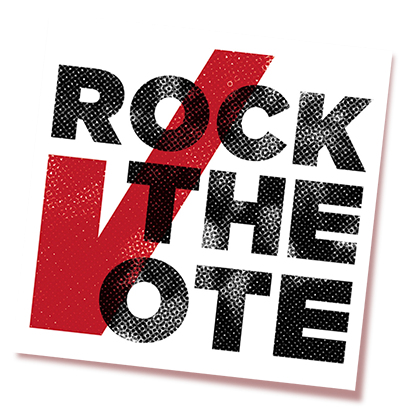 Rock the Vote Sticker