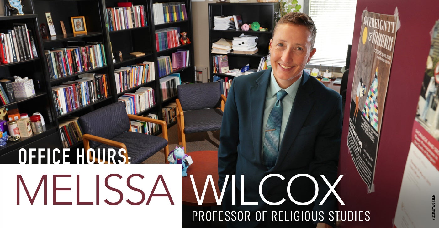 Melissa Wilcox: professor of religious studies