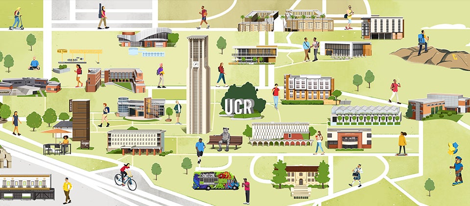Illustration of the Campus Map